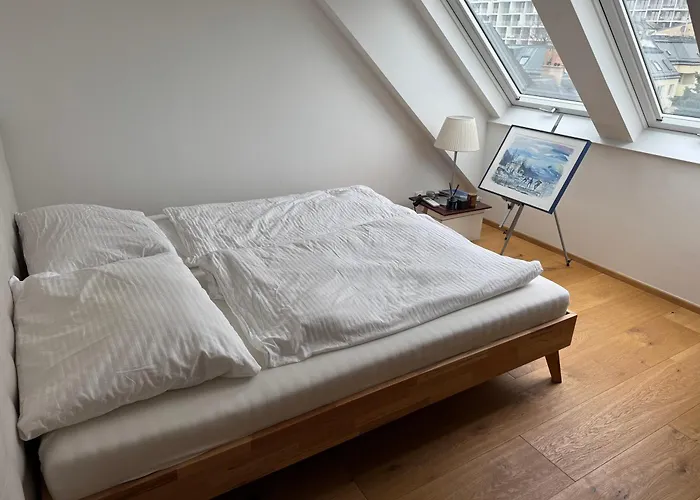 Großzügiges Dachterrassen-appartment Mit Klimaanlage Und Wunderbarem Ausblick über Ganz * Wien