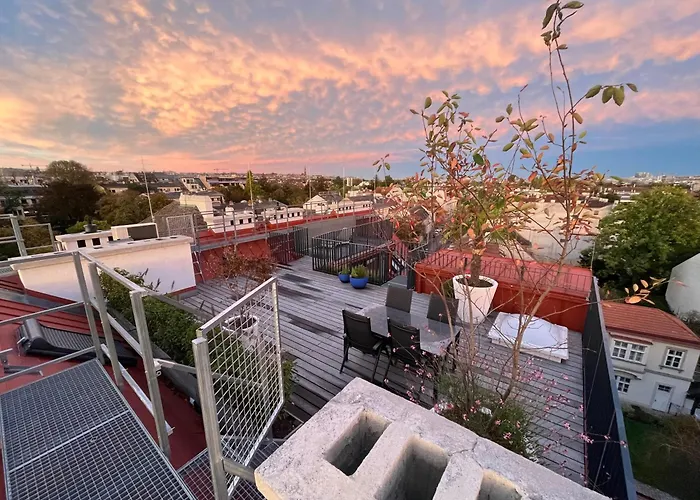 Apartment Großzügiges Dachterrassen-appartment Mit Klimaanlage Und Wunderbarem Ausblick über Ganz Wien